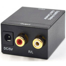 Конвертор Voltronic Digital SPDIF-RCA/Toslink to Analog RCA 2CH (YT-ACWDTA) - оригинал