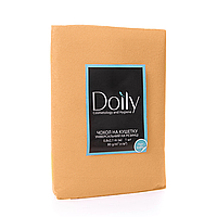 Чехол на кушетку на резинке Doily® (Дойли), спанбонд, 80 г/м2, размер 0.8х2.1 м, цвет: кремовый