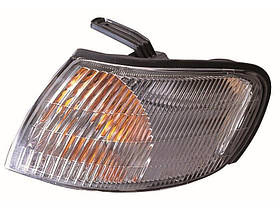 Вказівник повороту лівий Nissan Almera N15 (98-00) білий DEPO 261352N325