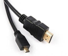 Кабель Ultra HDMI – micro HDMI 1,5 м черный (UC78-0150)