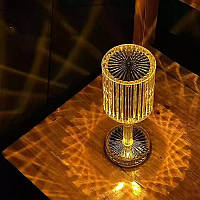 Настільна кришталева лампа Diamond-2