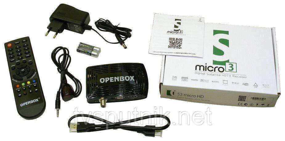 Супутниковий тюнер Openbox S3 Micro