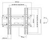 Телевізійний кронштейн Brateck KL25-22T (13 "- 42"), фото 2