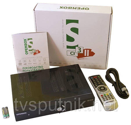 Спутниковый тюнер Openbox S3 CI II HD (S2/ IPTV/ H.265, CI+), фото 2