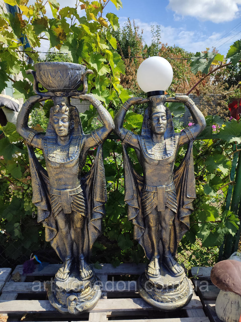 Пара фігур Єгиптяни 135 см, фото 1