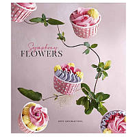 Тетрадь общая "Flowers" Школярик 036-3255K-3 в клетку 36 листов, World-of-Toys