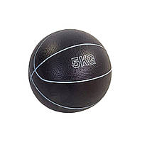 Медбол "медицинский мяч-слэмбол без отскока" EasyFit EF-8407-5, 5 кг , Land of Toys