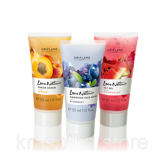 32279 Oriflame. Набір для догляду за обличчям Love Nature. 32279 Оріфлейм