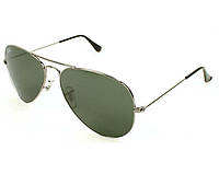 Мужские солнцезащитные очки в стиле RAY BAN aviator 3025 (W3277) Lux