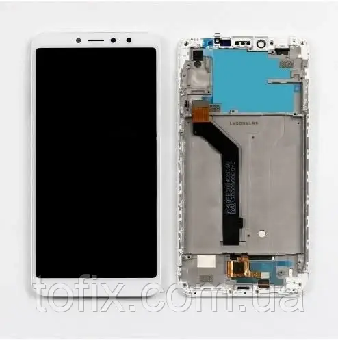 Дисплей Xiaomi Redmi S2/Redmi Y2 модуль (екран, сенсор) з рамкою, оригінал, Білий