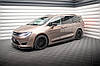 Пороги Chrysler Pacifica (16-23) тюнінг обвіс леза спідниця елерон, фото 2