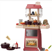 Багатофункціональна кухня "Sprey Kitchen 889-302" з водою і парою для дітей 66 см 47 приборів, фото 3