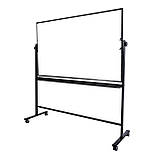 Фліпчарт дошка ДВОСТОРОННІЙ магнітно - маркерний DELI, 900х1500мм (7883), фото 2