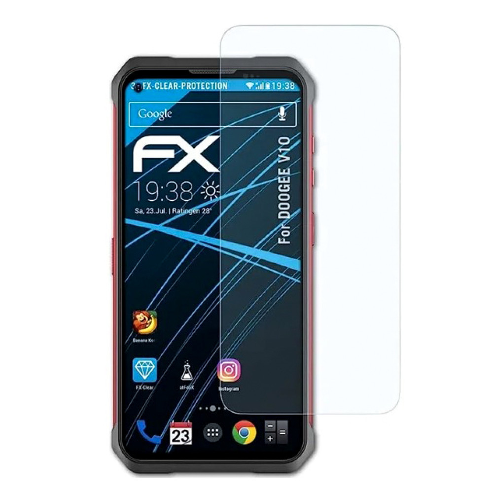 Захисне скло 0.3mm Tempered Glass для Doogee V11, Transparent, фото 1