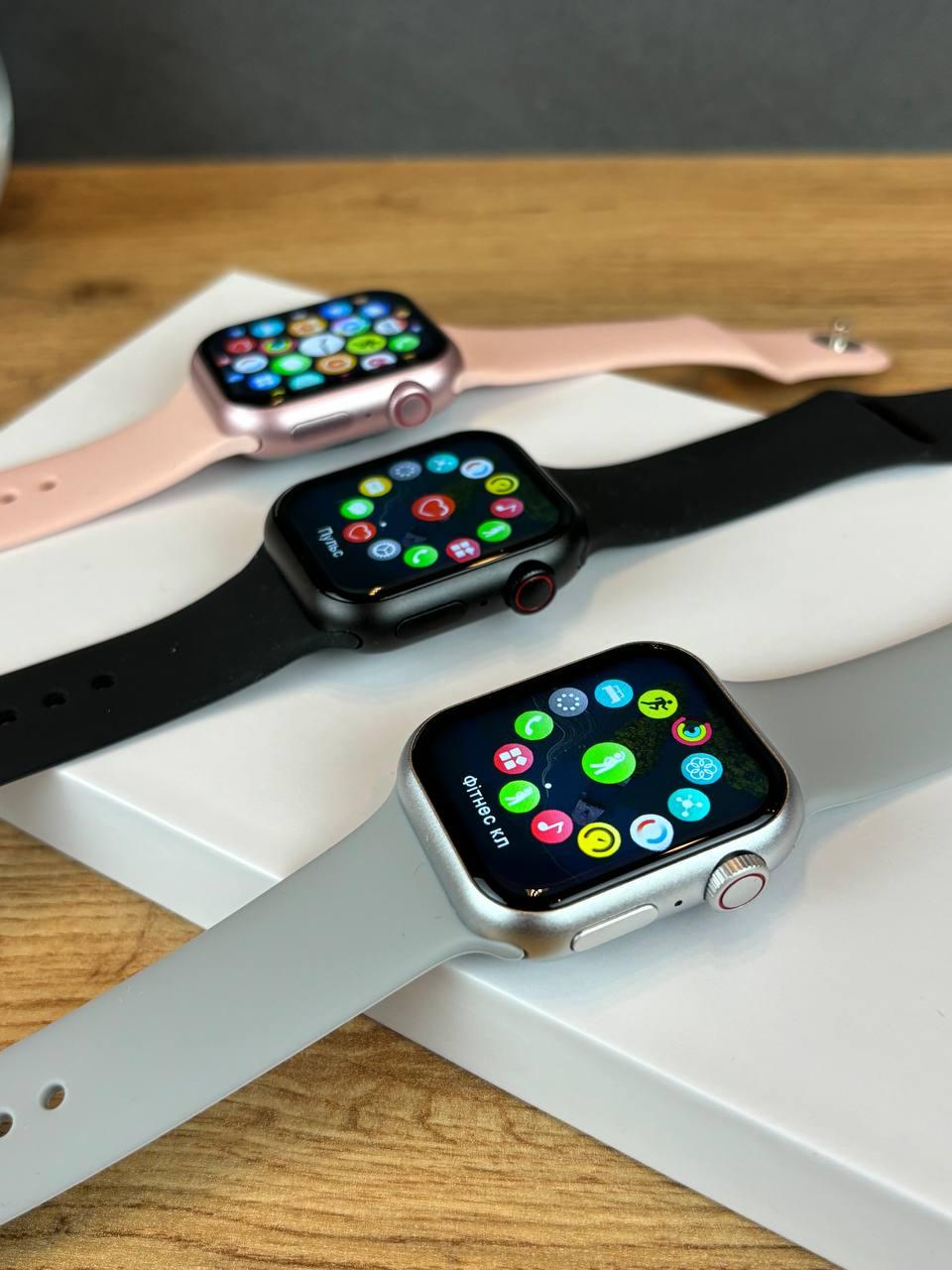 Аналог часов Apple Watch 41 mm, люкс часы смарт женские фитнес часы с Super Amoled дисплеем - фото 8 - id-p2095106185