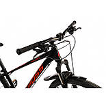Велосипед Cross 29" Atlant 15" сіро-чорний, Сірий, фото 2