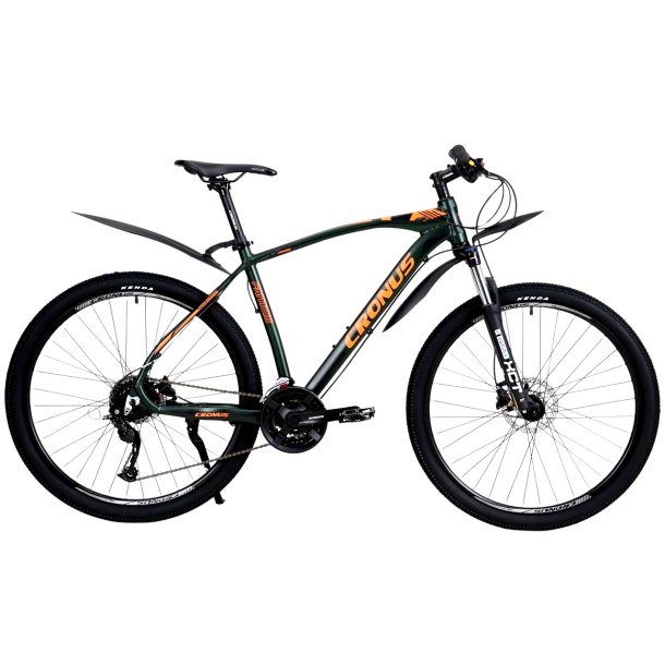 Велосипед Cronus 29" Fantom 21" чорно-помаранчевий, Чорний, 21", 180-190 см