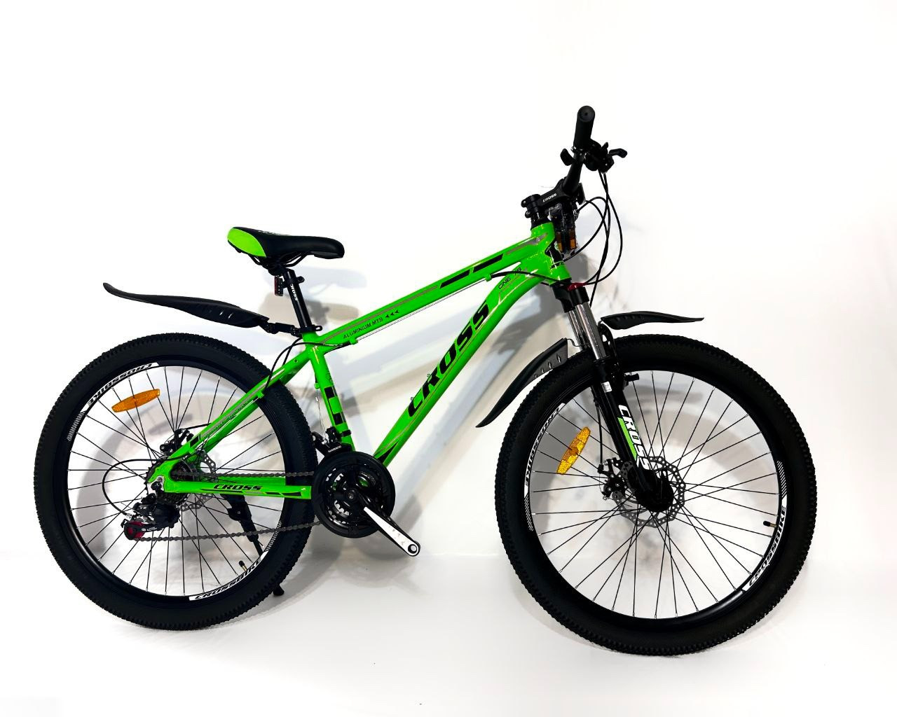 Підлітковий велосипед Cross 26" Hunter зелений, Зелений, 15", 145-160 см