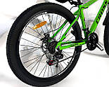 Підлітковий велосипед Cross 26" Hunter зелений, Зелений, 15", 145-160 см, фото 4