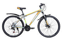 Велосипед Cross 27,5" Hunter серо-зеленый, Серый, 17", 156-170 см