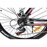 Велосипед Cross 27,5" Hunter чорно-червоний, Червоний, 17", 156-170 см, фото 6