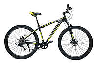 Велосипед Crossbike 29" Blast 17" черно-желтый, Желтый, 17", 156-170 см