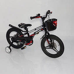 Дитячий велосипед Mars-3 20" чорно-червоний, Чорний