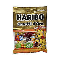 Желейки Haribo orsetti d`oro extra succo золотые мишки с фруктовым экстрактом сока 150г