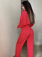 Легкий домашній костюм трійка, фото 9