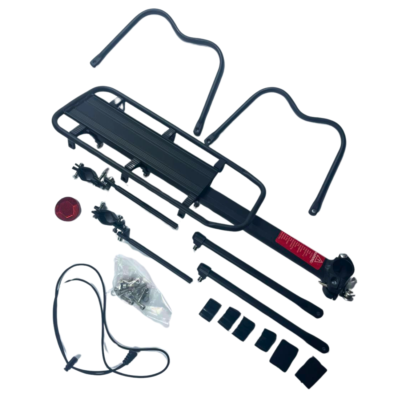 Велобагажник консольний на підсідельний штир SA-40, до пір'я рами, фото 1