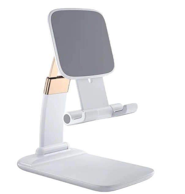 NEW  Складна підставка держатель для телефона, планшета Desk Mobile Phone White, фото 1