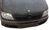 Зимняя накладка на решетку 2002-2006, Матовая Mercedes Sprinter W901-905 1995-2006 гг. Avtoteam