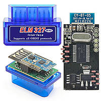 Автосканер ELM327 v1.5 bluetooth чип PIC18F25K80 2 платы Диагностический сканер OBD2