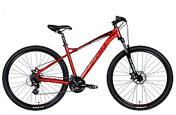 Велосипед 29" Leon TN-90 AM DD 18" червоний