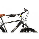 Міський велосипед Cross 26" Sonata 19" сірий, Сірий, 19", 172-180 см, фото 2