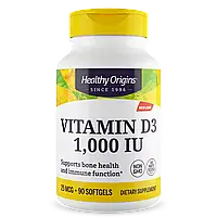 Витамин D3 (Vitamin D3 high potency) 1000 МЕ 90 капсул