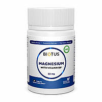 Магний с витамином В6 (Magnesium with Vitamin B6) 50 мг/1.5 мг 60 таблеток