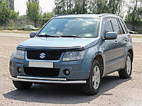 Передний двойной ус ST014 (нерж) Suzuki Grand Vitara 2005-2017 гг. Avtoteam