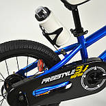 Дитячий велосипед RoyalBaby Freestyle 18" синій, Синій, фото 9