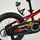 Дитячий велосипед RoyalBaby Freestyle 18" червоний, Червоний, фото 10