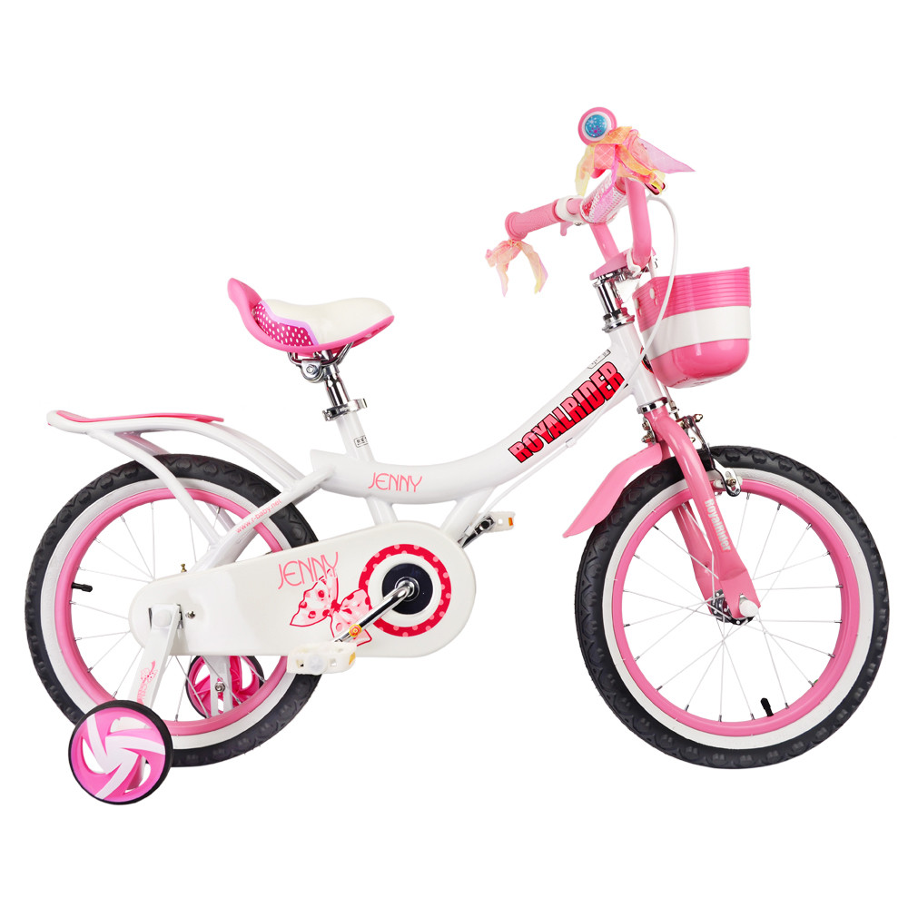 Дитячий велосипед RoyalBaby Jenny Girls 18" білий, Білий