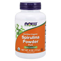 Травы Now Foods Органическая Спирулина, Порошок, Organic Spirulina, 113 гр (NF2690)