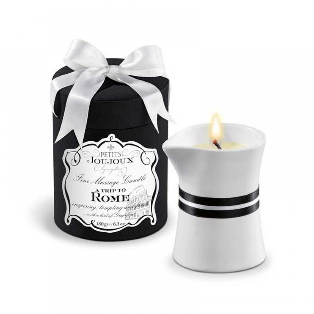 Масажна свічка "Подорож до Риму" Massage Candle Rome, 190 г