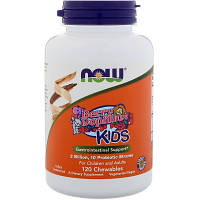 Пробиотики Now Foods Дофилус Пробиотики для Детей, Berry Dophilus, 120 жевательн (NOW-02949) - Топ Продаж!
