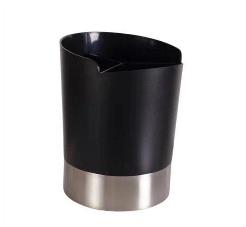 Склянка для трубочок чорна One Chef 13.5×13.5×17 см - фото 1 - id-p2095155981