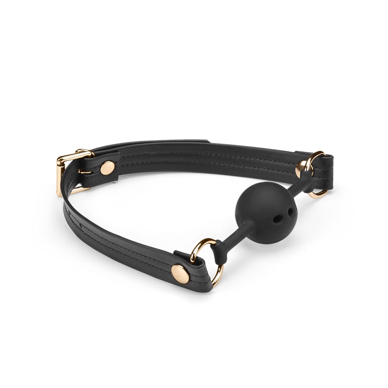 Капелюх Liebe Seele Black Organosilicon Ball Gag, фото 1