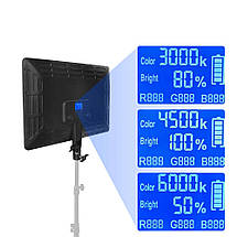 Панель світлодіодна постійне світло 12" 224 LED 24 Вт 3000-6000 К AC Prof, фото 6