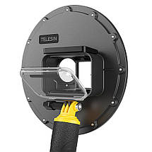 Адаптер магнітний DJI ACTION 3/4 на кріплення для екшн-камери TELESIN OA-TPM-T04, фото 3