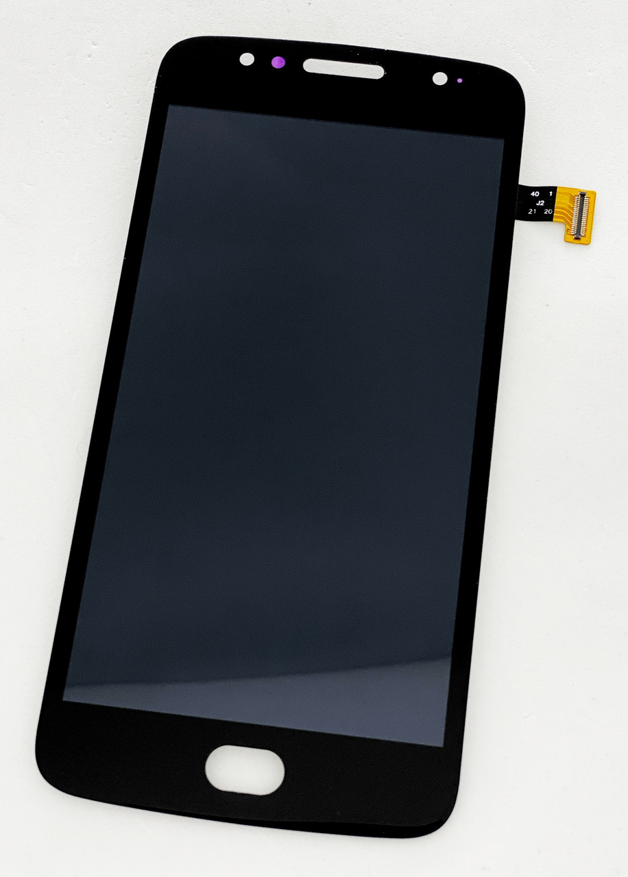 Дисплей (екран) для Motorola XT1794 Moto G5s + тачскрін, чорний