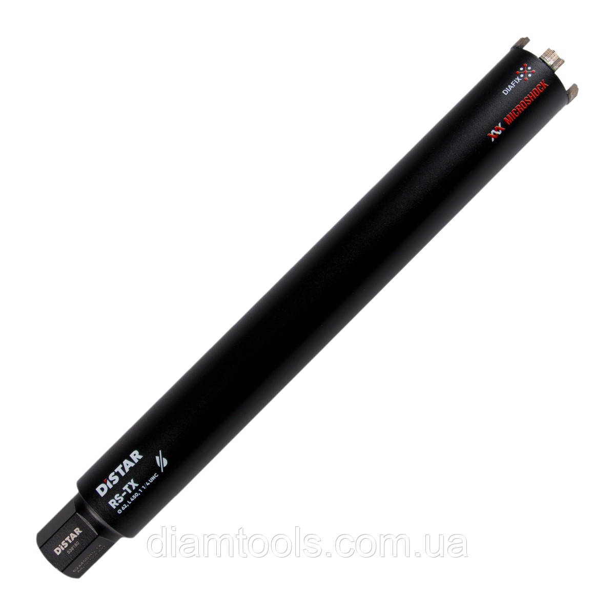 Коронка алмазна по залізобетону Distar 62x450-5 1 1/4 UNC RS-TX